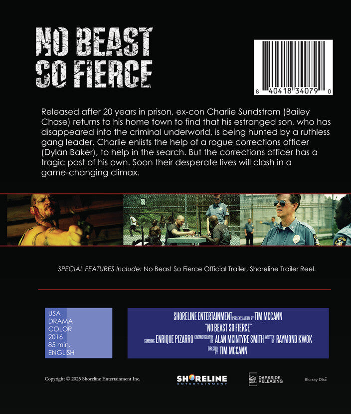 No Beast So Fierce - Back Panel - 