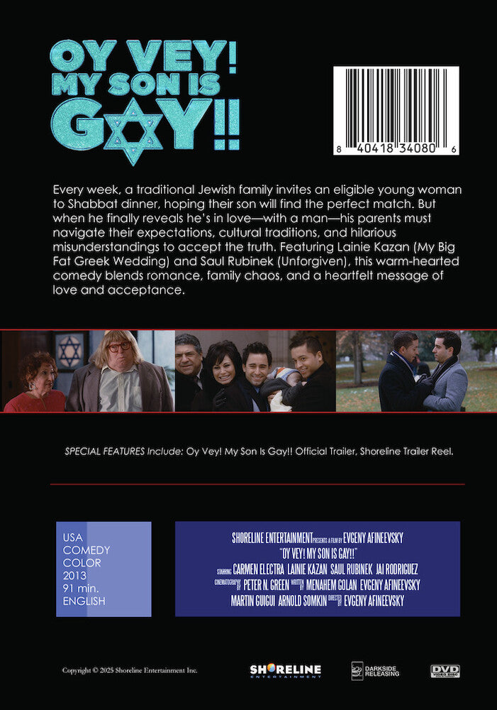 Oy Vey! My Son is Gay!! - Back Panel - 