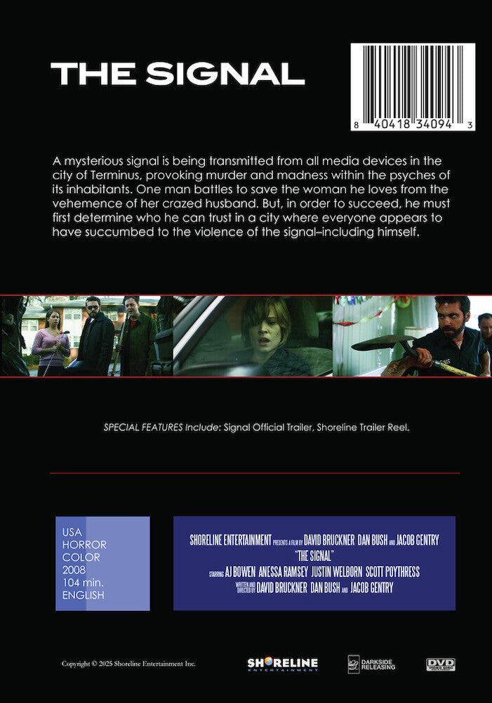 The Signal - Back Panel - 