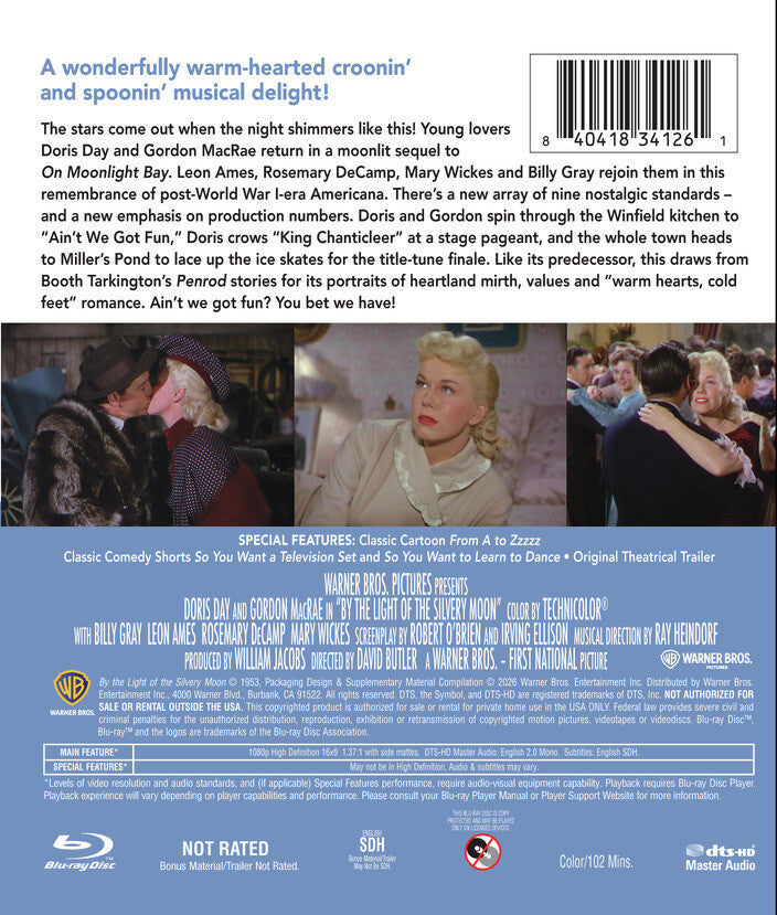 By The Light of the Silvery Moon [Blu-ray] - Back Panel - 