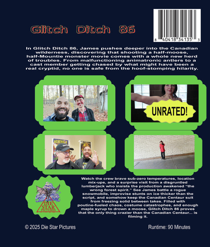 Glitch Ditch 86 - Back Panel - 