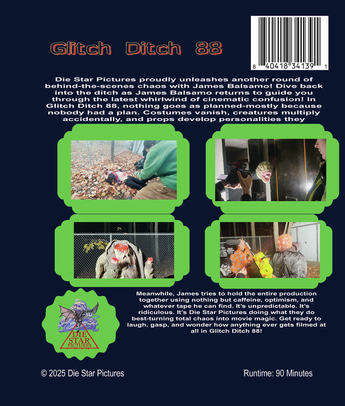 Glitch Ditch 88 - Back Panel - 