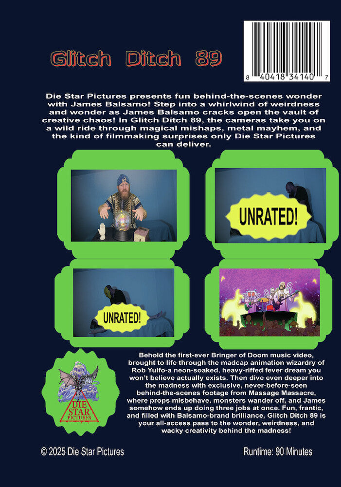 Glitch Ditch 89 - Back Panel - 