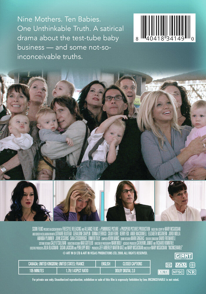 Inconceivable - Back Panel - 