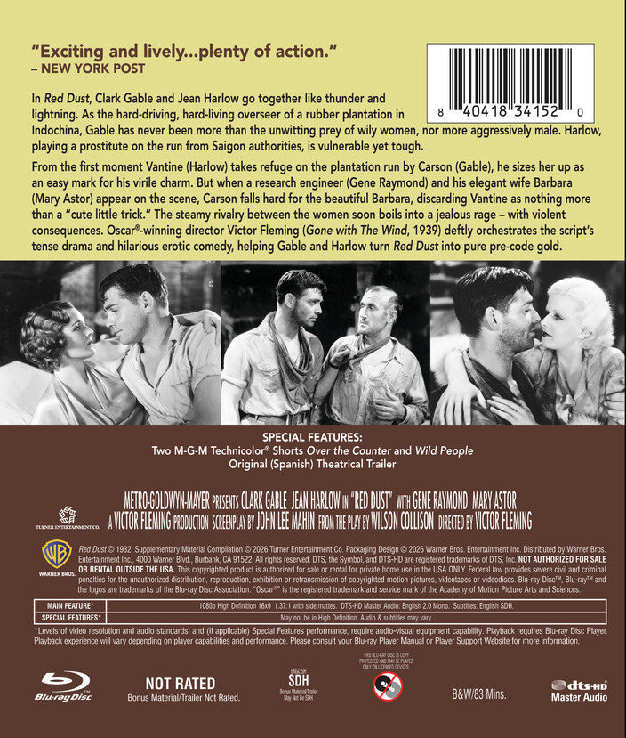 Red Dust [Blu-ray] - Back Panel - 