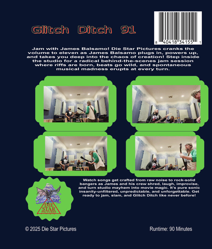 Glitch Ditch 91 - Back Panel - 