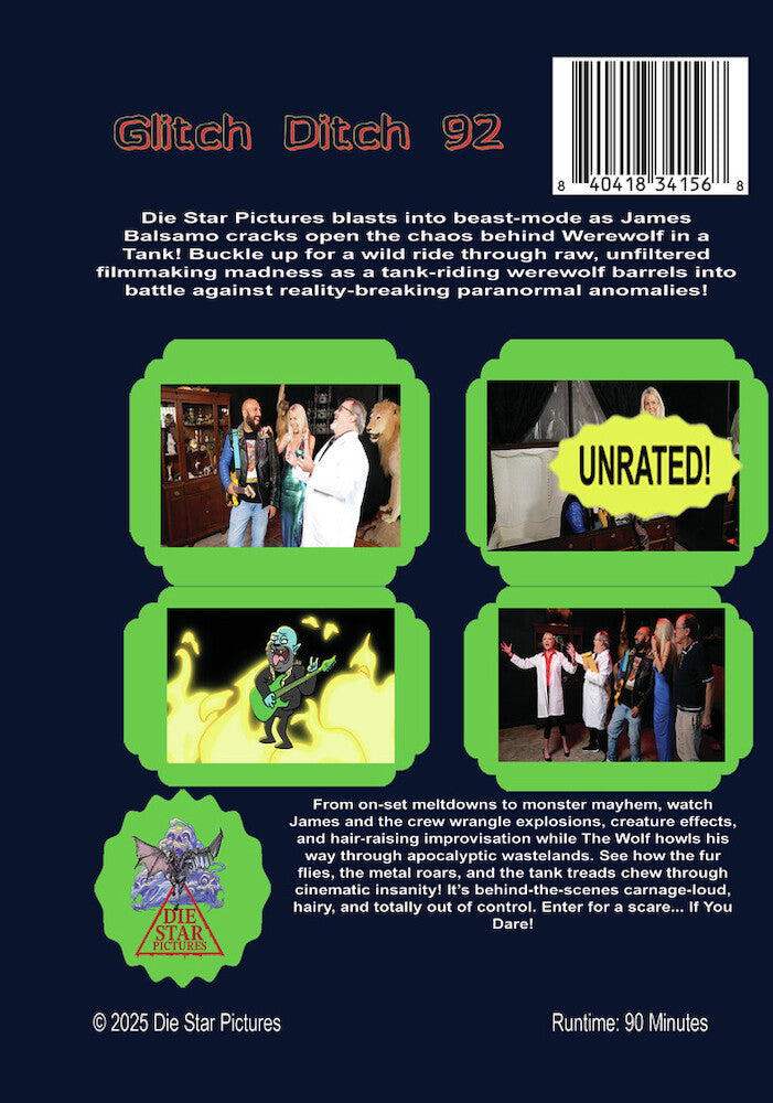 Glitch Ditch 92 - Back Panel - 
