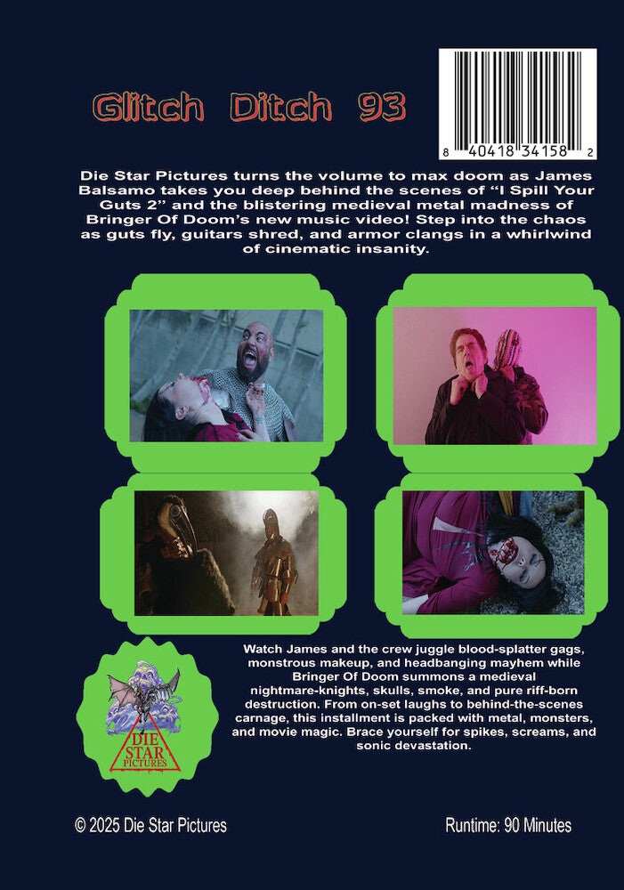 Glitch Ditch 93 - Back Panel - 
