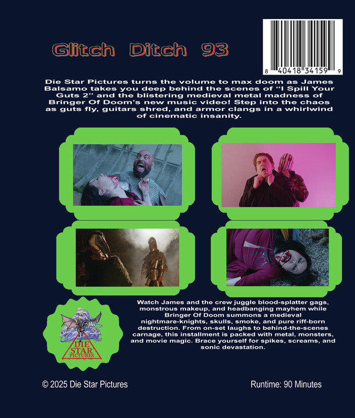 Glitch Ditch 93 - Back Panel - 