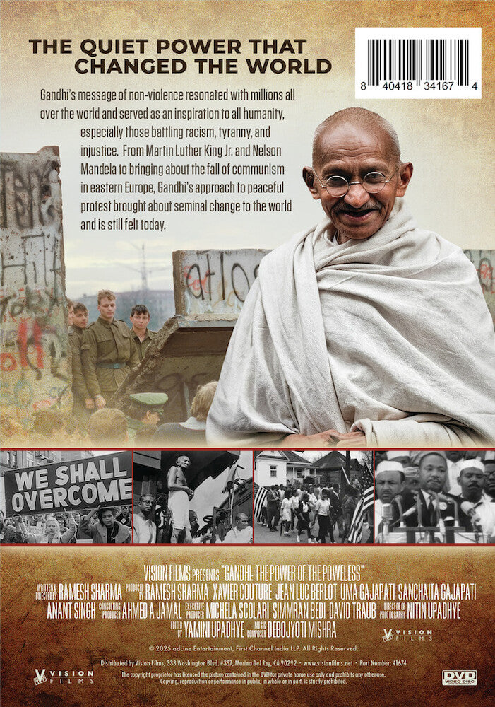 Gandhi - Back Panel - 