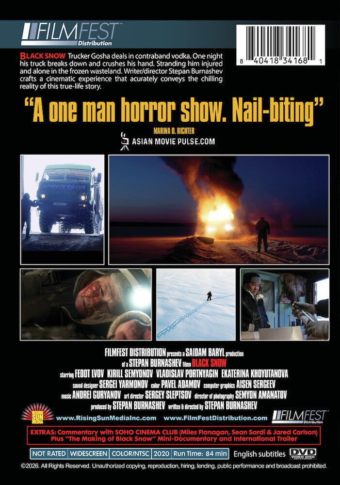 Black Snow - Back Panel - 