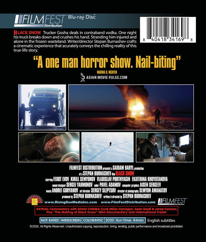 Black Snow - Back Panel - 