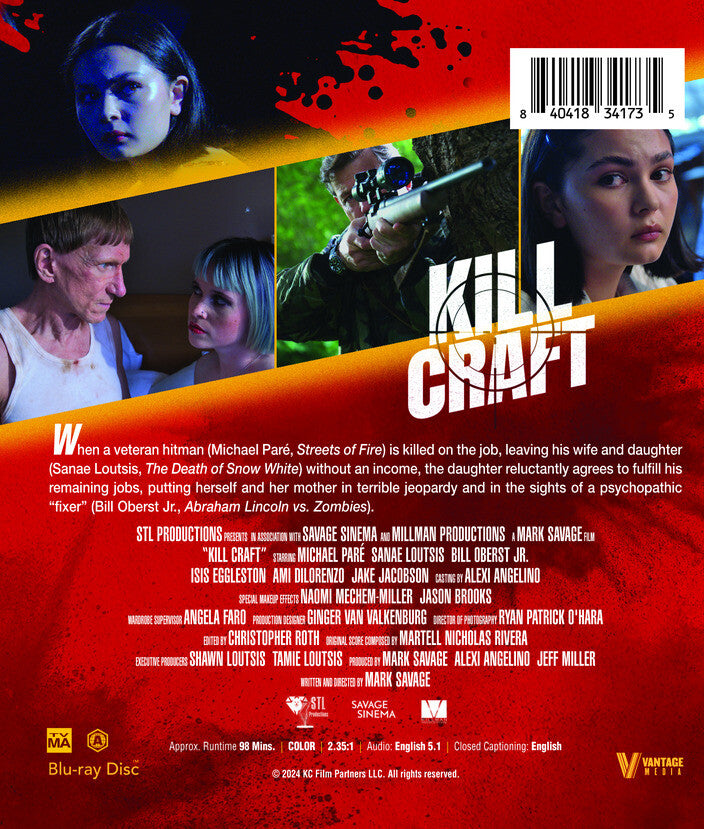 Kill Craft [Blu-ray] - Back Panel - 