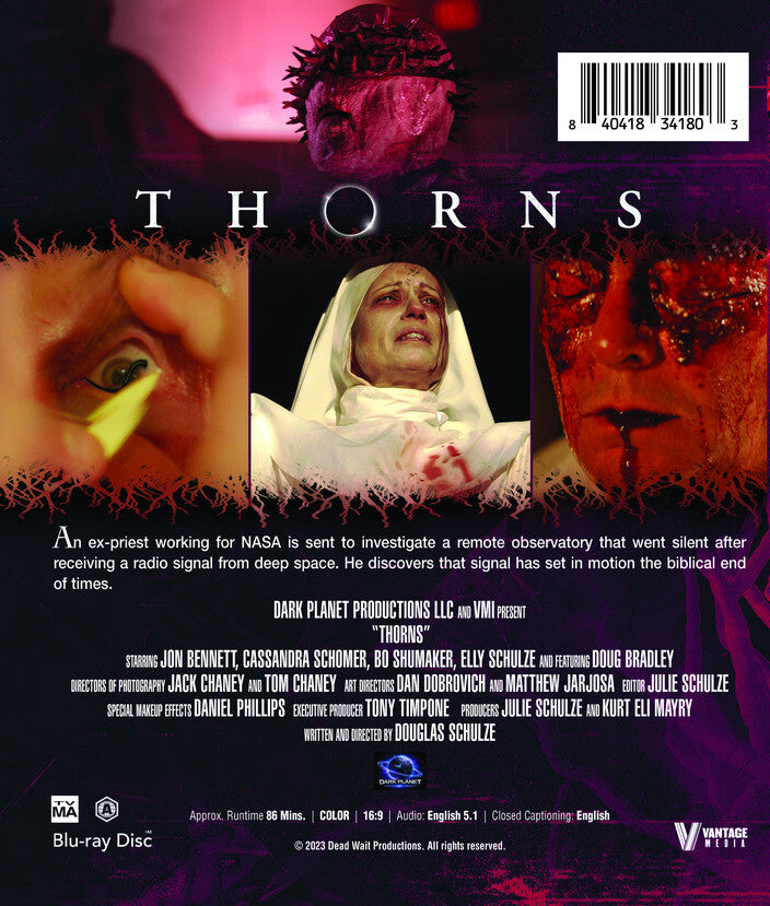 Thorns [Blu-ray] - Back Panel - 