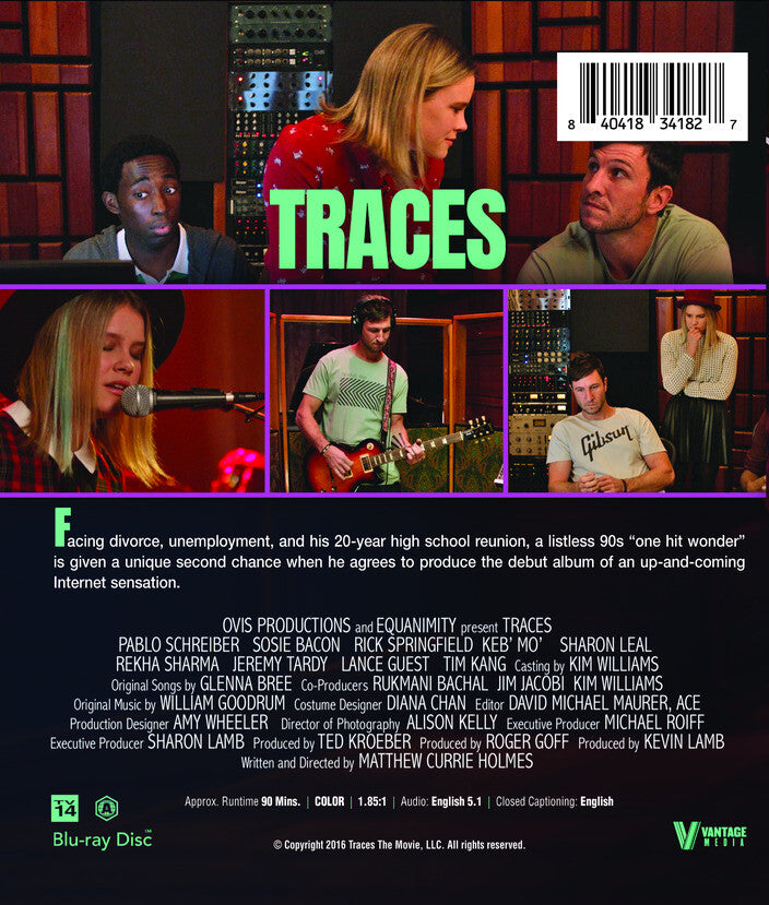 Traces [Blu-ray] - Back Panel - 