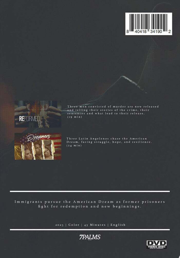 Redeeming The Dream - Back Panel - 