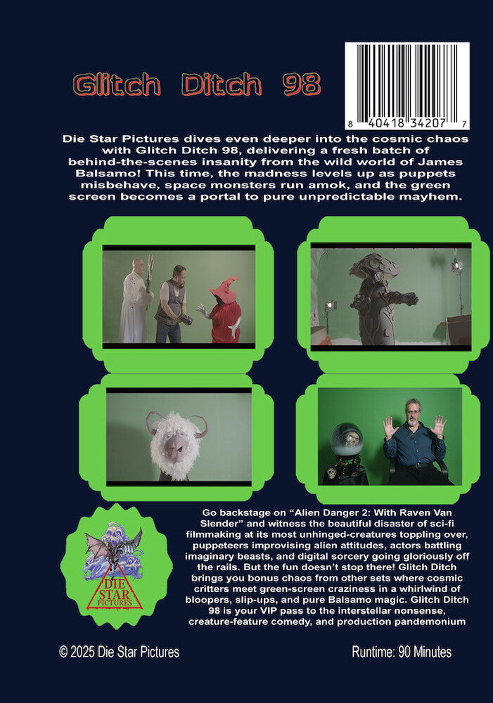Glitch Ditch 98 - Back Panel - 