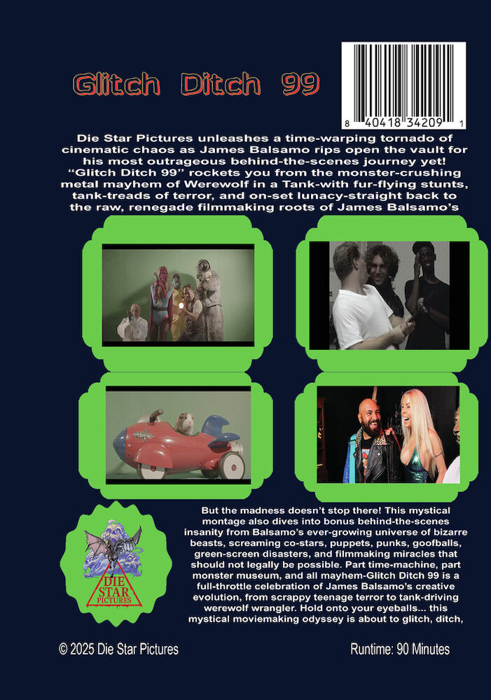 Glitch Ditch 99 - Back Panel - 