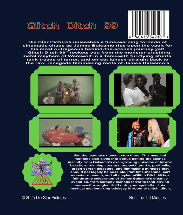 Glitch Ditch 99 - Back Panel - 
