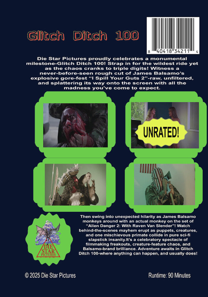 Glitch Ditch 100 - Back Panel - 