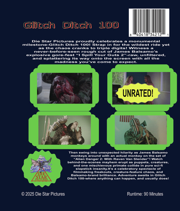 Glitch Ditch 100 - Back Panel - 