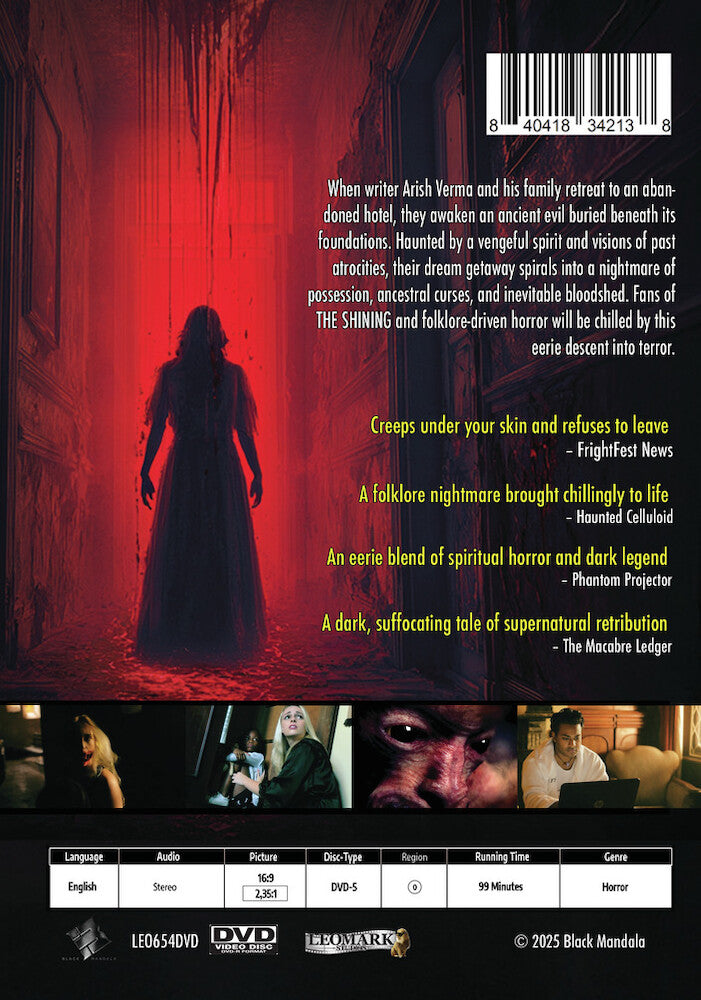 Blood in the Walls - Back Panel - 