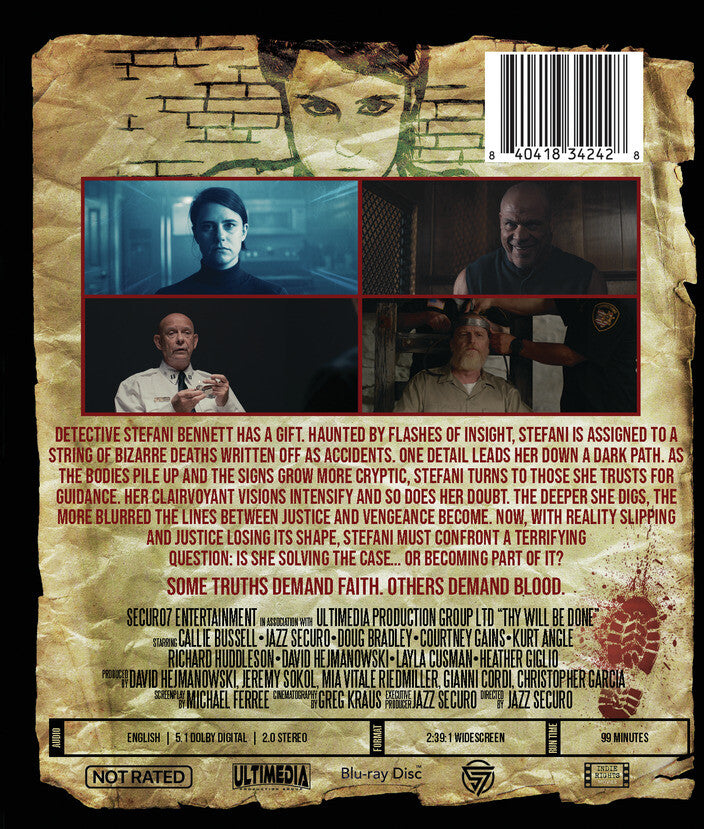 Thy Will Be Done - Back Panel - 