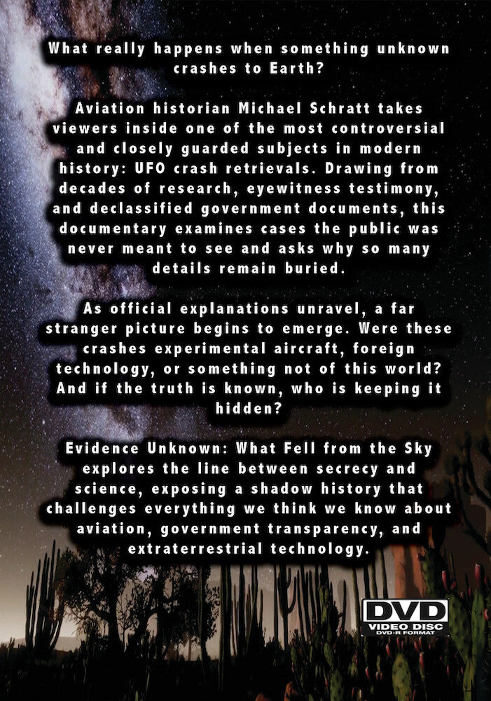 Evidence Unknown - Back Panel - 