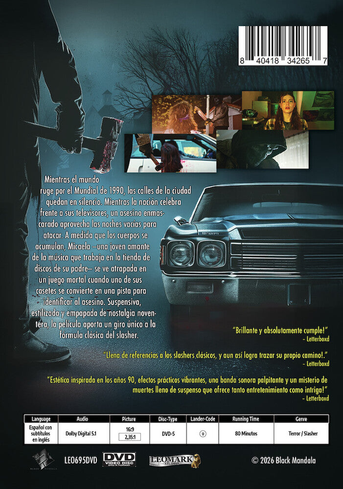 Nadie Va A Escuchar Tu Grito - Back Panel - 