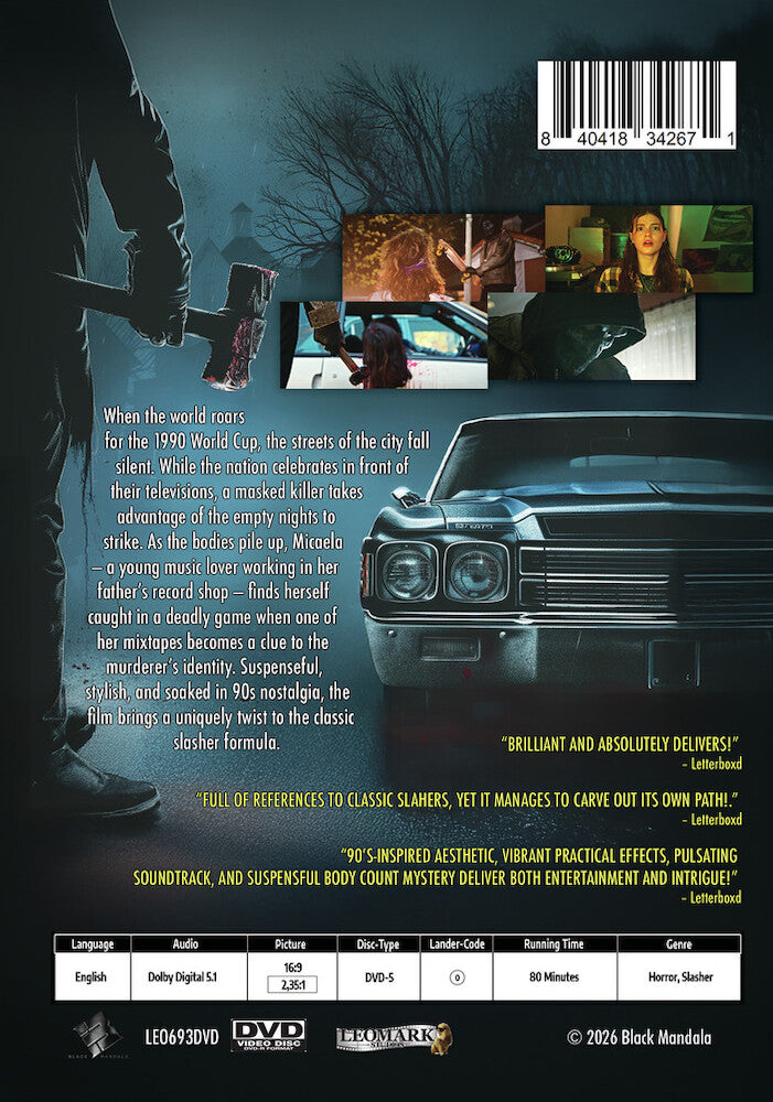 No One Will Hear You Scream - Back Panel - 