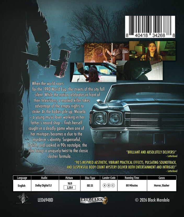 No One Will Hear You Scream - Back Panel - 