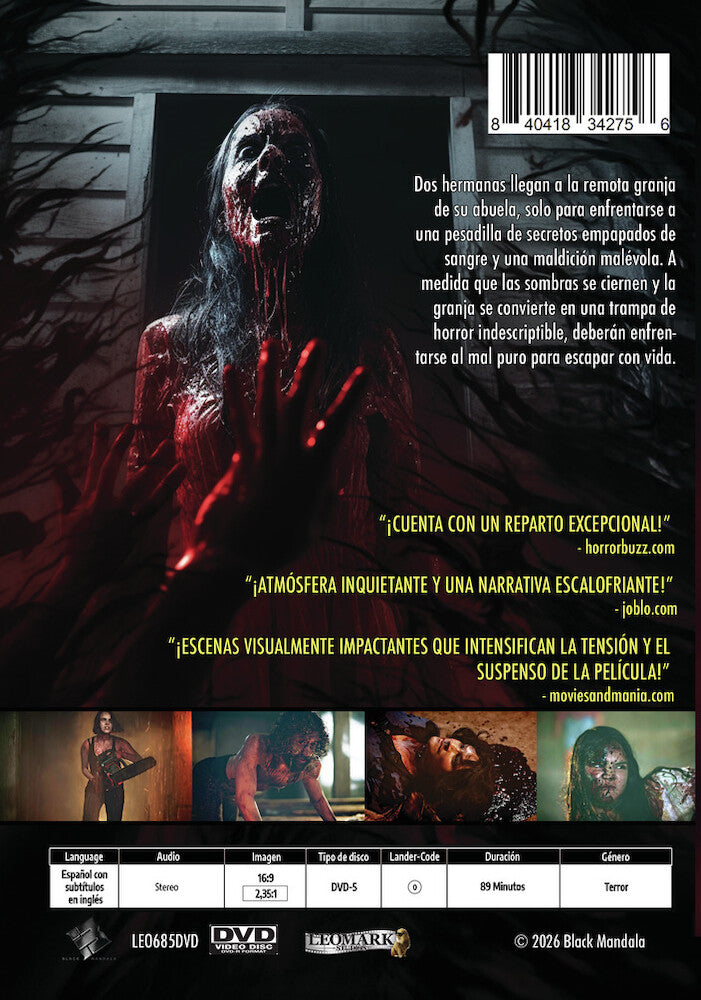 El Pacto - Back Panel - 