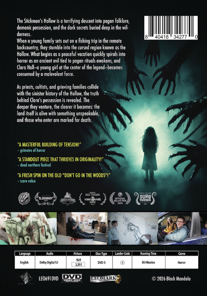 Stickman's Hollow - Back Panel - 