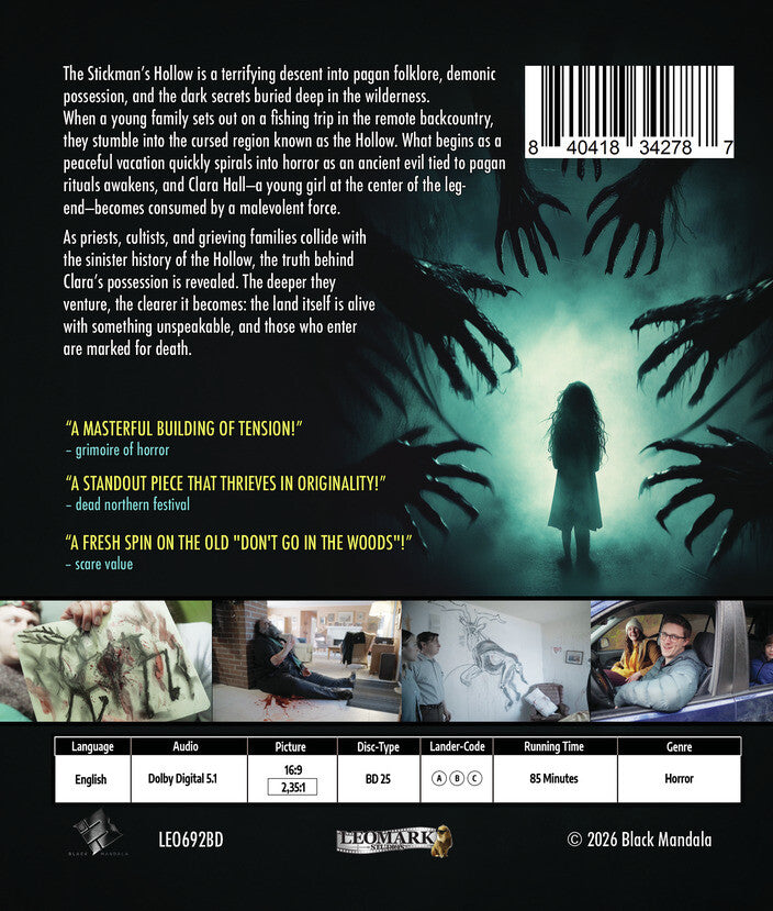 Stickman's Hollow - Back Panel - 