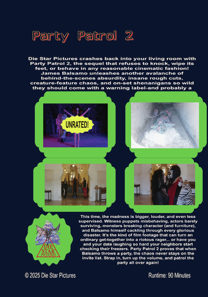 Party Patrol 2 - Back Panel - 