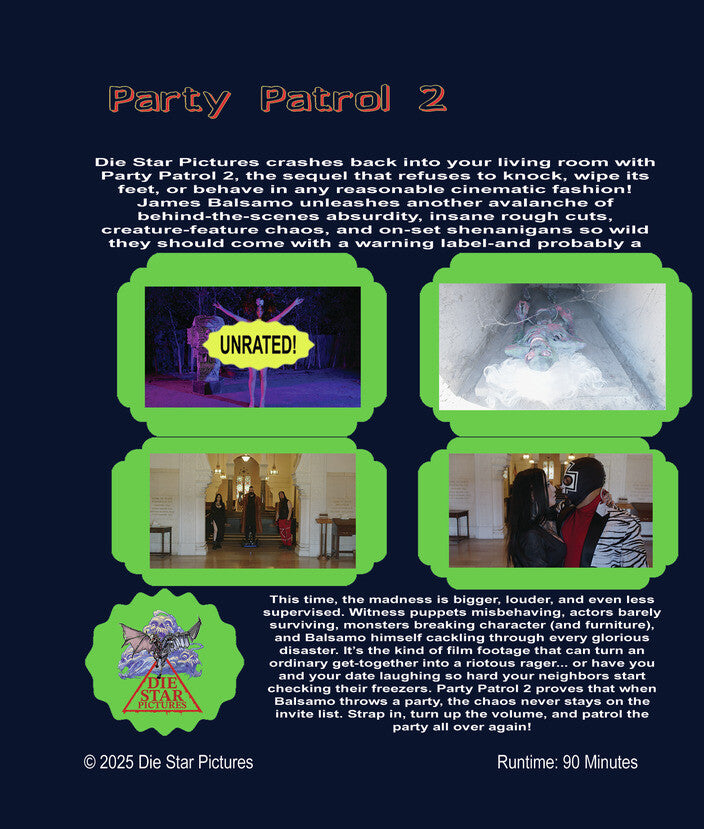 Party Patrol 2 - Back Panel - 
