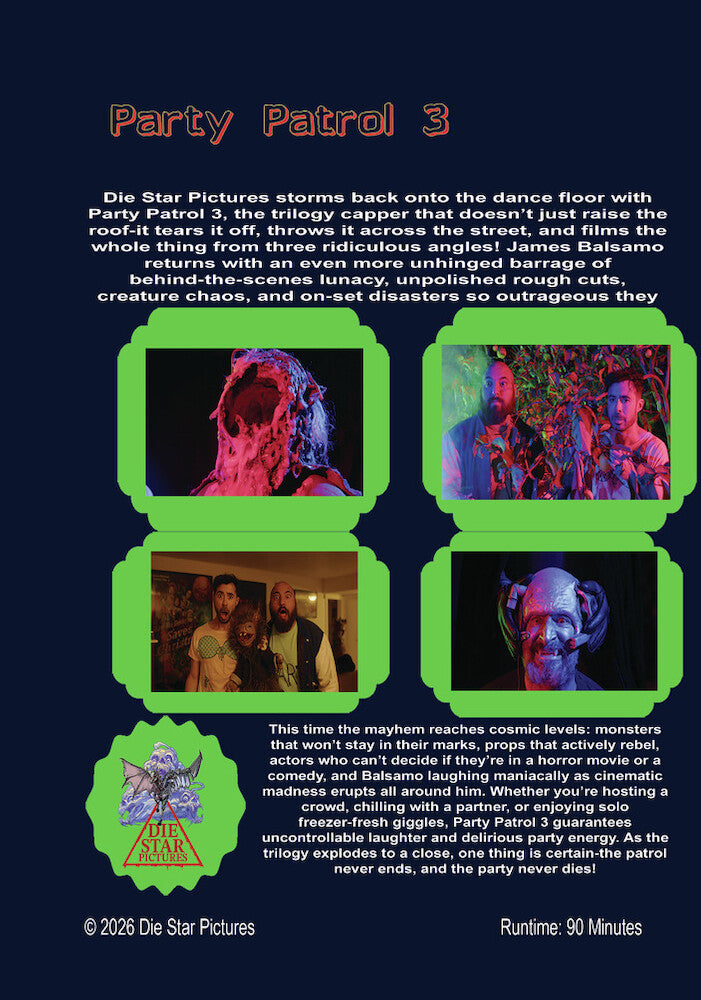 Party Patrol 3 - Back Panel - 