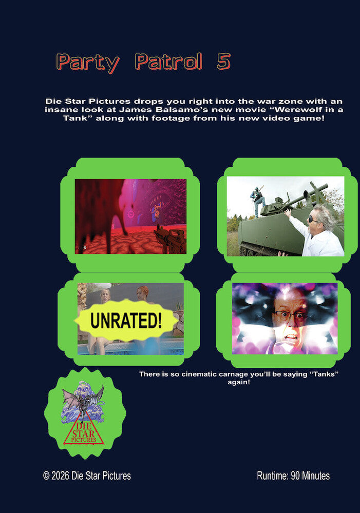 Party Patrol 5 - Back Panel - 