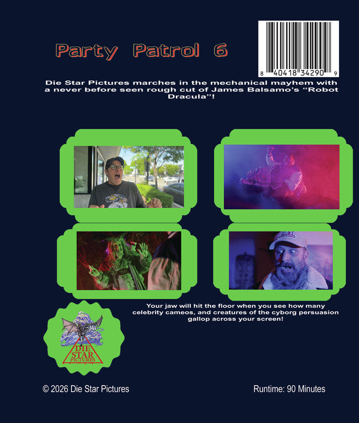 Party Patrol 6 - Back Panel - 