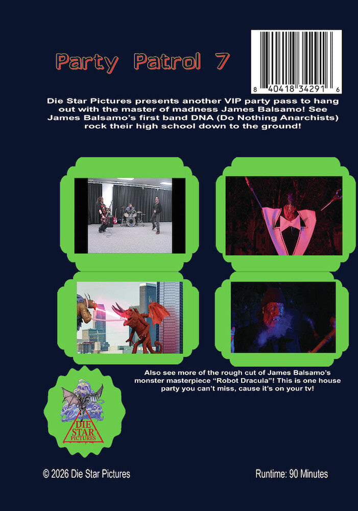 Party Patrol 7 - Back Panel - 