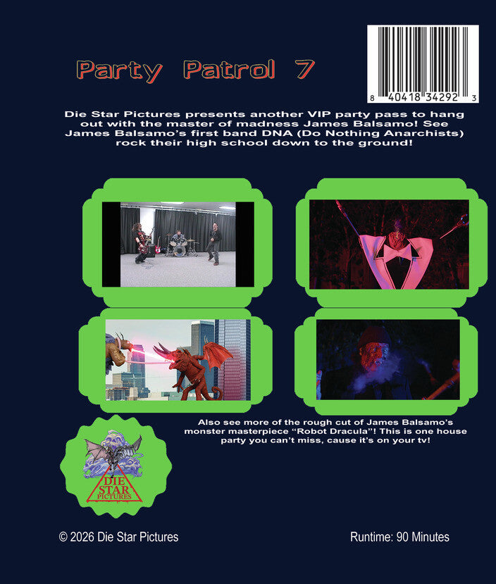 Party Patrol 7 - Back Panel - 