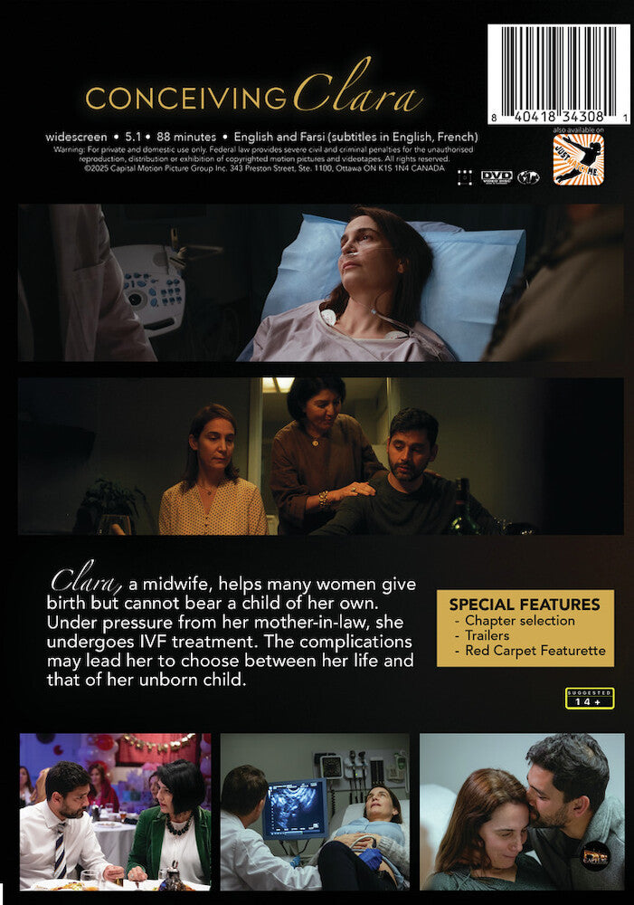 Conceiving Clara - Back Panel - 