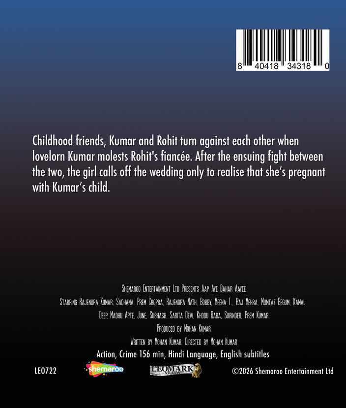 Aap Aye Bahar Aayee - Back Panel - 