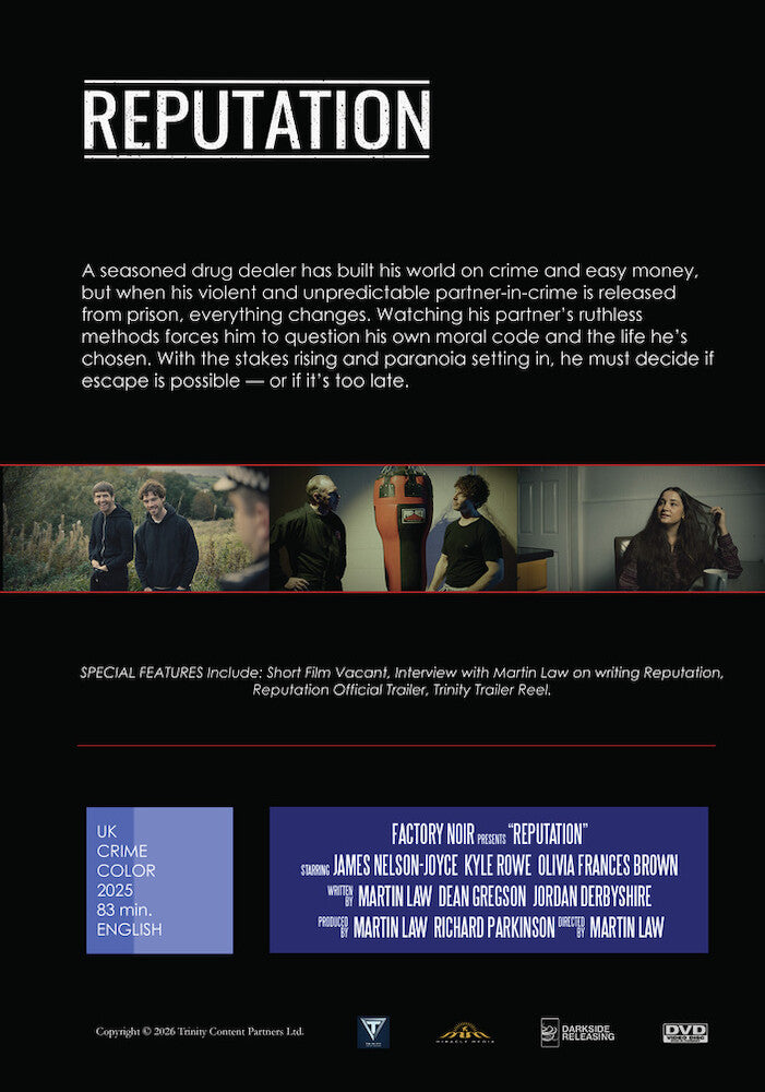 Reputation - Back Panel - 