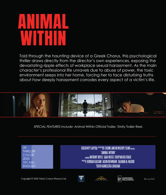 Animal Within - Back Panel - 