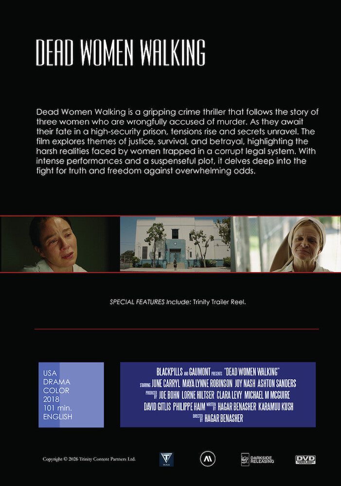 Dead Woman Walking - Back Panel - 