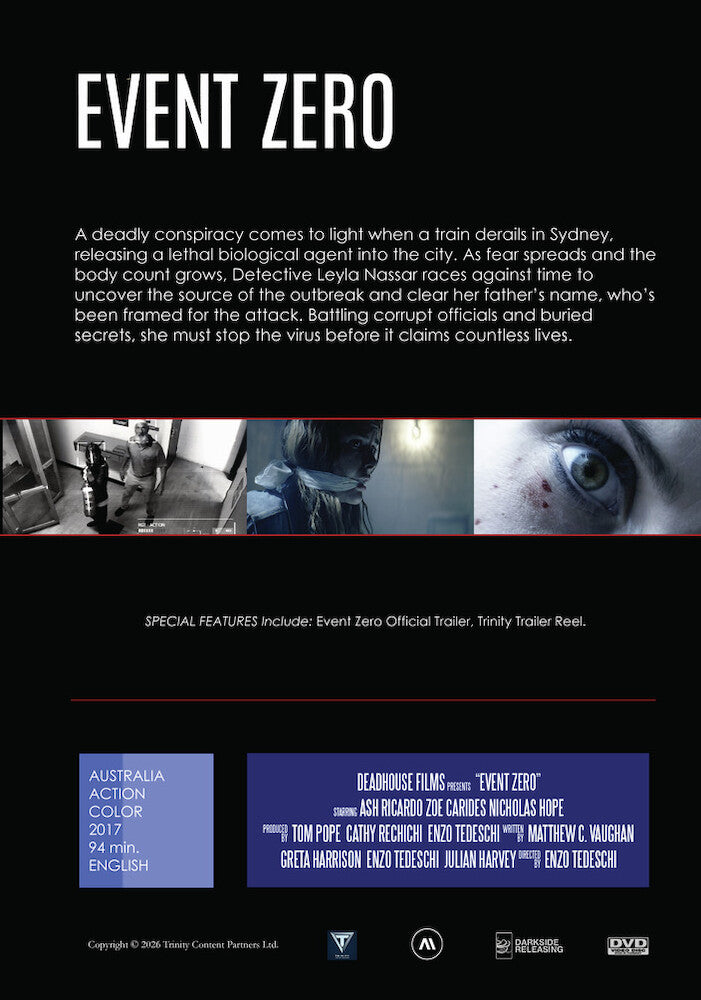 Event Zero - Back Panel - 