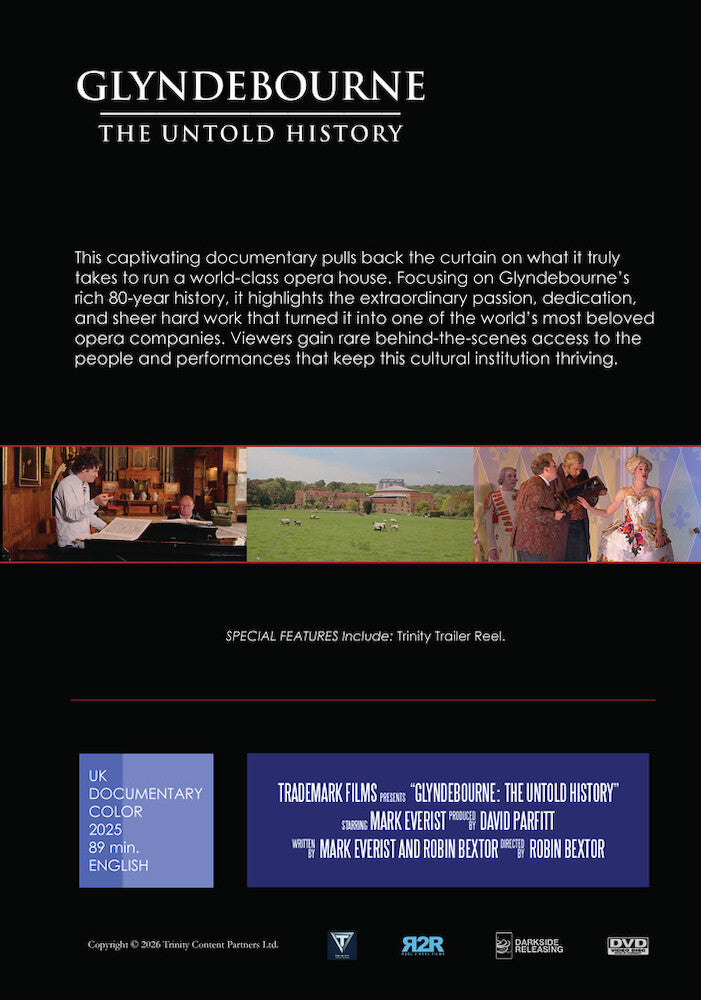 Glyndebourne: The Untold History - Back Panel - 