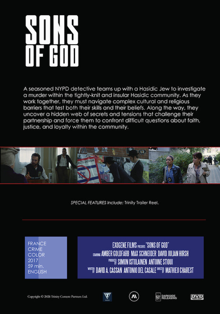 Sons Of God - Back Panel - 