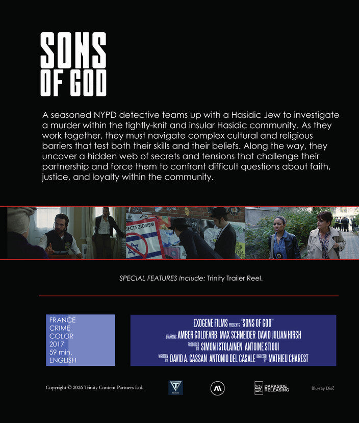 Sons Of God - Back Panel - 